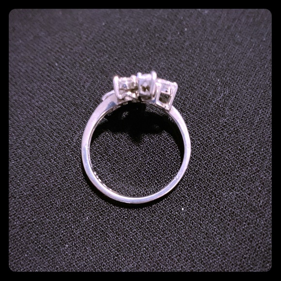 925/CZ butterfly ring - Picture 3 of 4